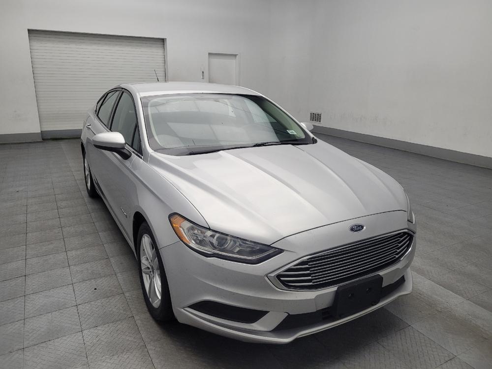 used 2018 Ford Fusion Hybrid car, priced at $14,895