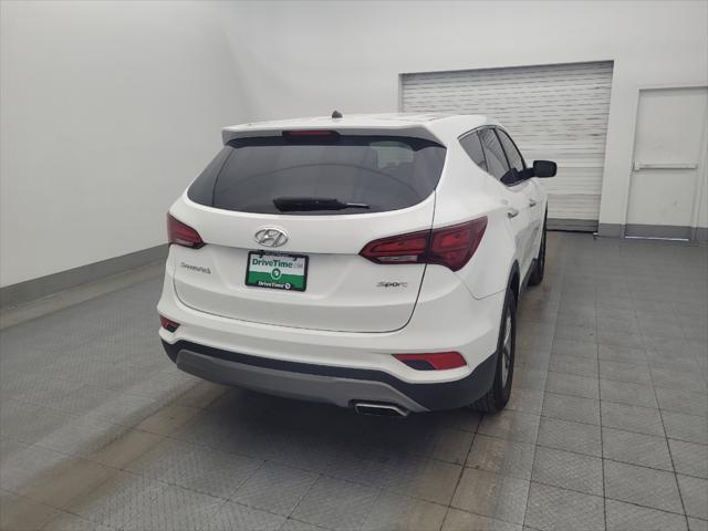 used 2018 Hyundai Santa Fe Sport car, priced at $17,595