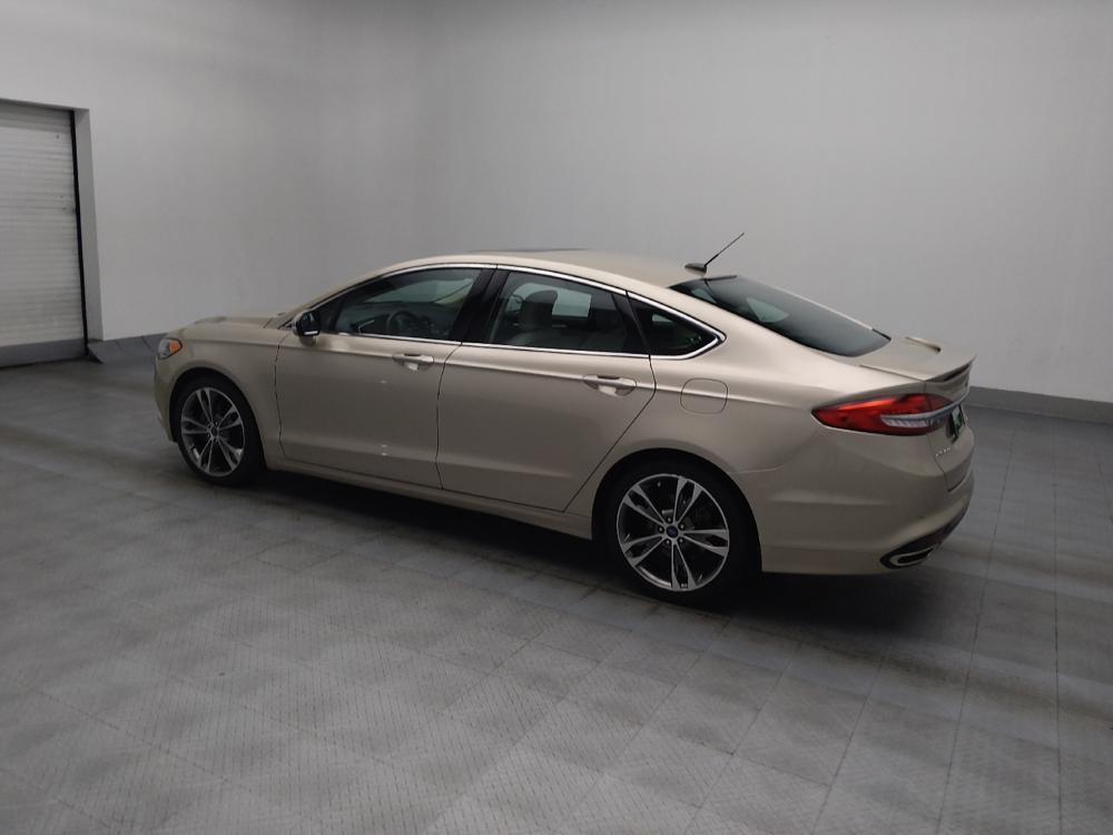 used 2017 Ford Fusion car, priced at $16,395