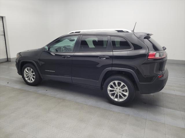 used 2021 Jeep Cherokee car, priced at $18,395