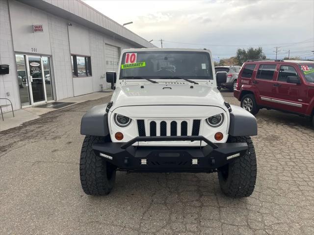 used 2010 Jeep Wrangler Unlimited car, priced at $16,995