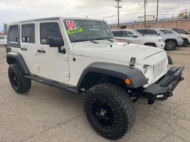 used 2010 Jeep Wrangler Unlimited car, priced at $16,995