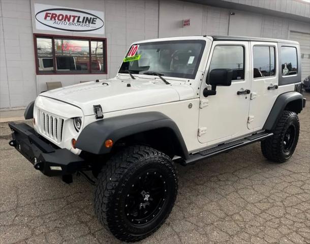 used 2010 Jeep Wrangler Unlimited car, priced at $16,995