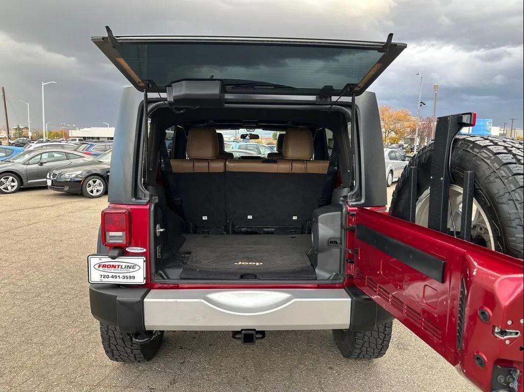 used 2011 Jeep Wrangler Unlimited car, priced at $13,995