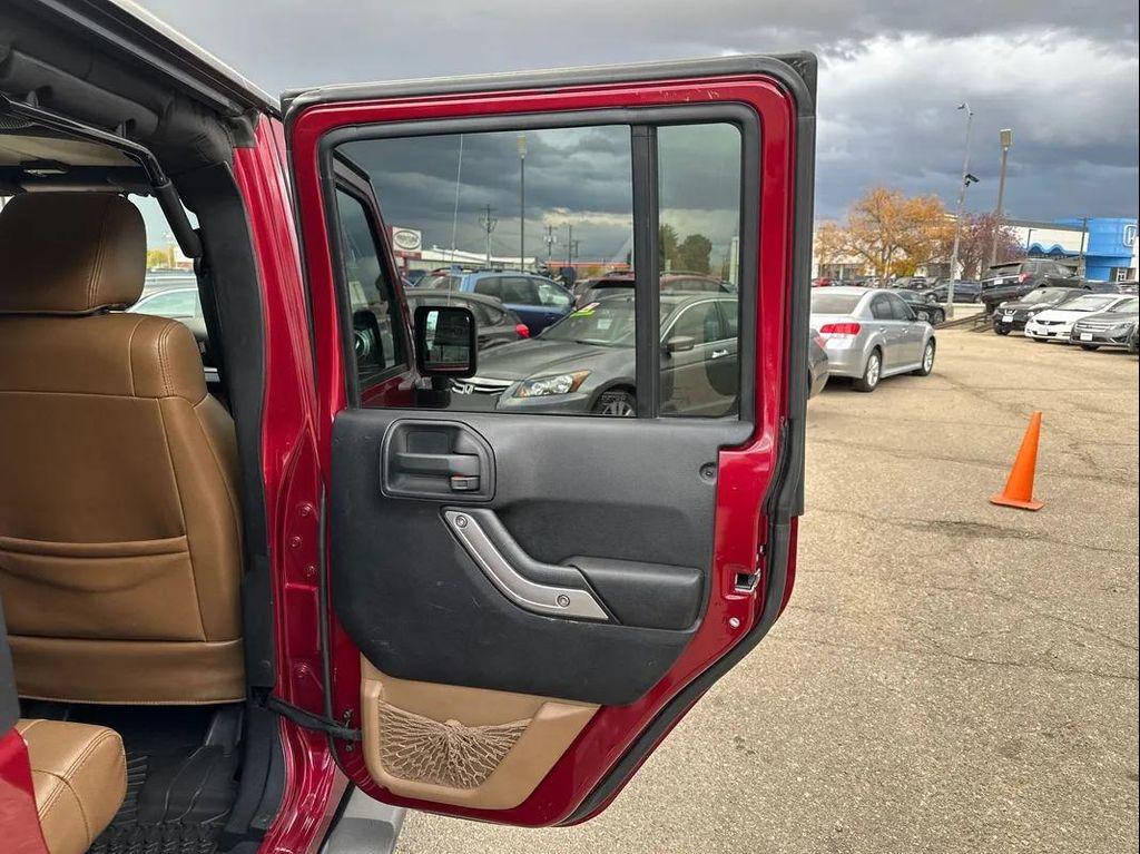 used 2011 Jeep Wrangler Unlimited car, priced at $13,995