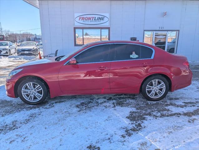 used 2010 INFINITI G37x car, priced at $9,495