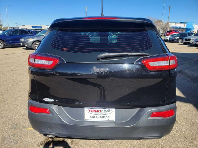 used 2017 Jeep Cherokee car, priced at $9,995