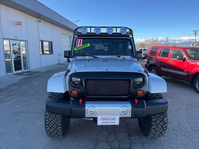 used 2011 Jeep Wrangler Unlimited car, priced at $14,995