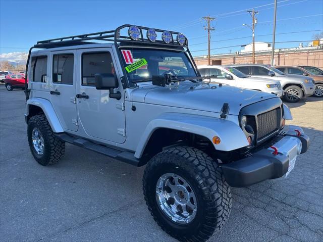 used 2011 Jeep Wrangler Unlimited car, priced at $14,995