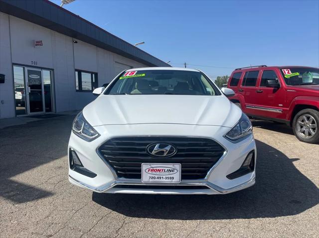 used 2018 Hyundai Sonata car, priced at $14,995