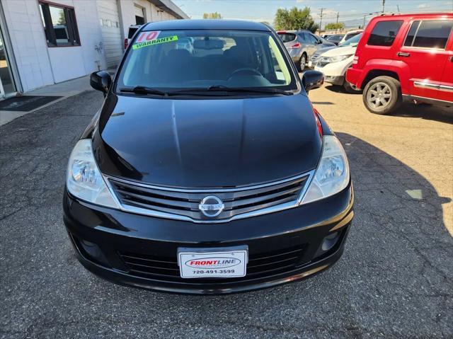 used 2010 Nissan Versa car, priced at $6,995