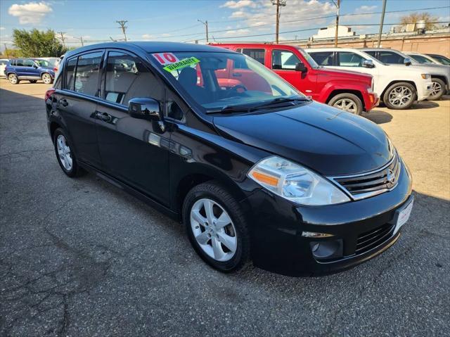 used 2010 Nissan Versa car, priced at $6,995