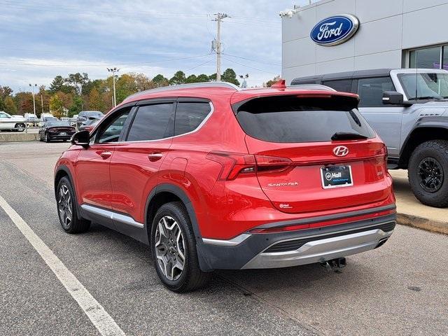 used 2022 Hyundai Santa Fe car, priced at $27,900