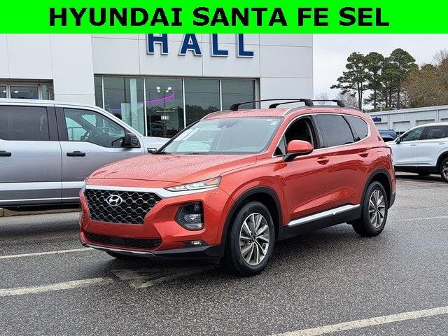 used 2020 Hyundai Santa Fe car, priced at $18,900