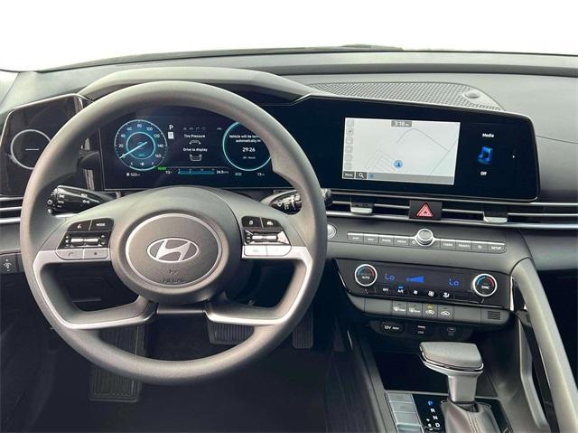 new 2025 Hyundai Elantra HEV car, priced at $27,740