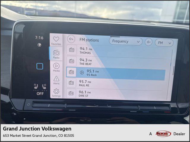 new 2025 Volkswagen Atlas Cross Sport car, priced at $45,311