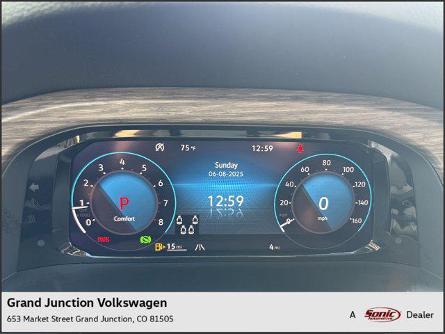 new 2025 Volkswagen Atlas car, priced at $54,611