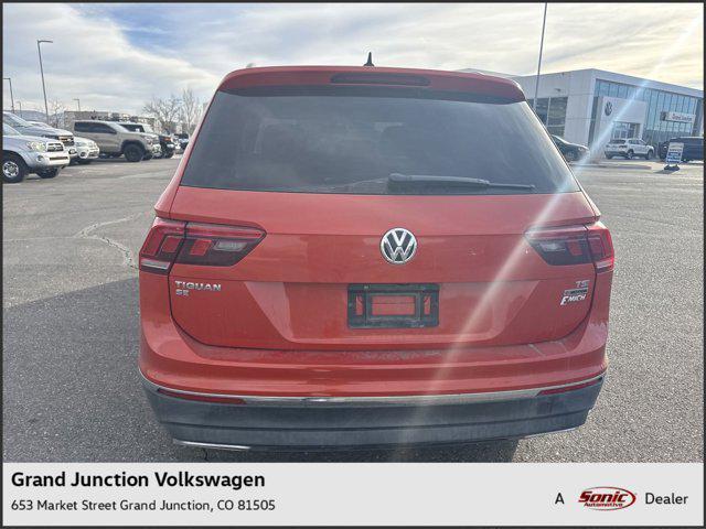 used 2018 Volkswagen Tiguan car, priced at $12,999