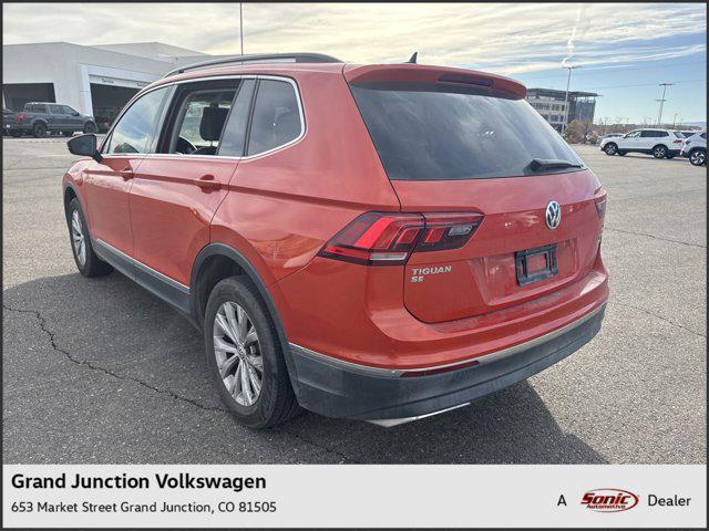 used 2018 Volkswagen Tiguan car, priced at $12,999