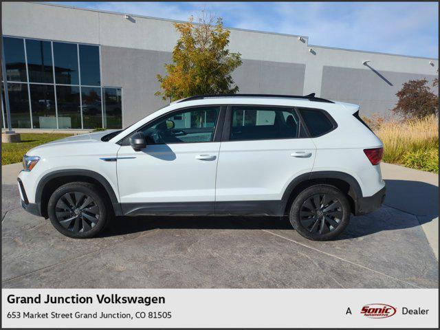 used 2023 Volkswagen Taos car, priced at $19,996