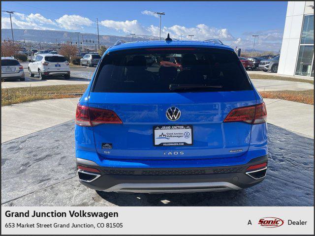 new 2024 Volkswagen Taos car, priced at $31,311