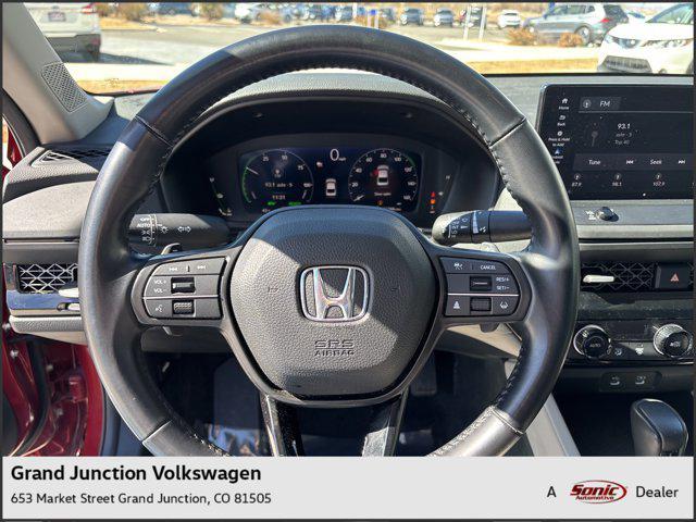 used 2023 Honda Accord Hybrid car, priced at $29,499