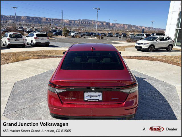 used 2023 Honda Accord Hybrid car, priced at $29,499