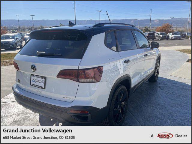 new 2024 Volkswagen Taos car, priced at $32,701