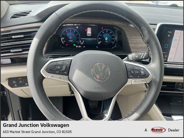 new 2024 Volkswagen Atlas car, priced at $48,843