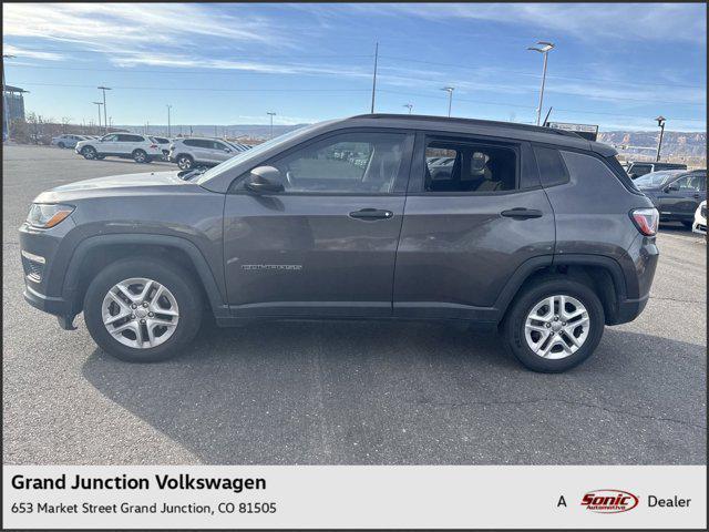 used 2018 Jeep Compass car, priced at $9,999