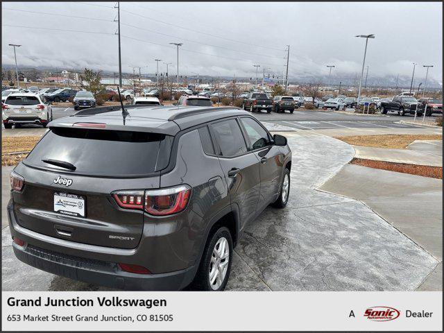 used 2018 Jeep Compass car, priced at $10,498