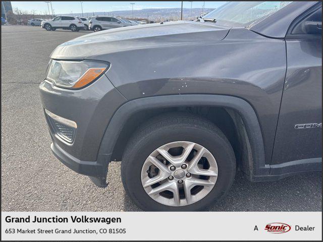 used 2018 Jeep Compass car, priced at $9,999