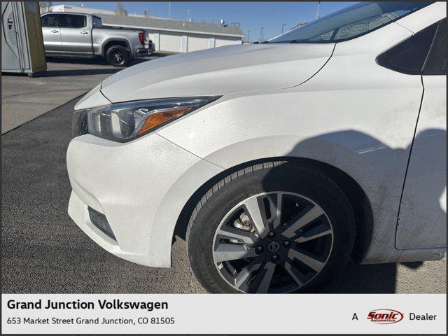 used 2020 Nissan Versa car, priced at $13,499