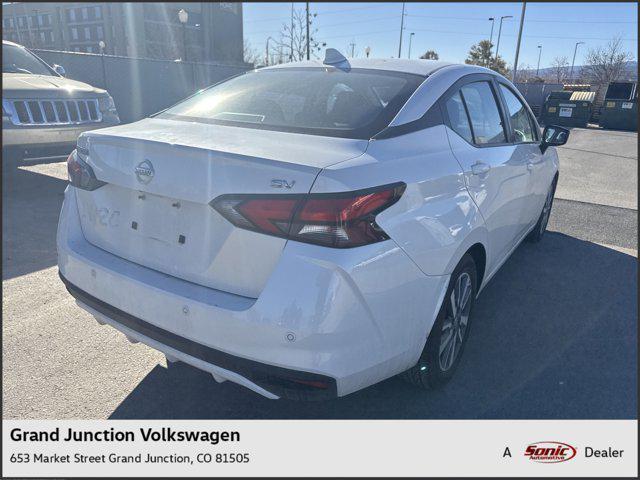 used 2020 Nissan Versa car, priced at $13,499