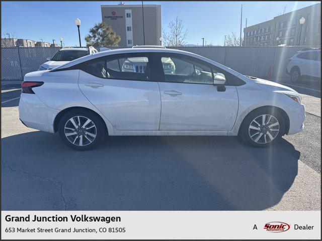 used 2020 Nissan Versa car, priced at $13,499