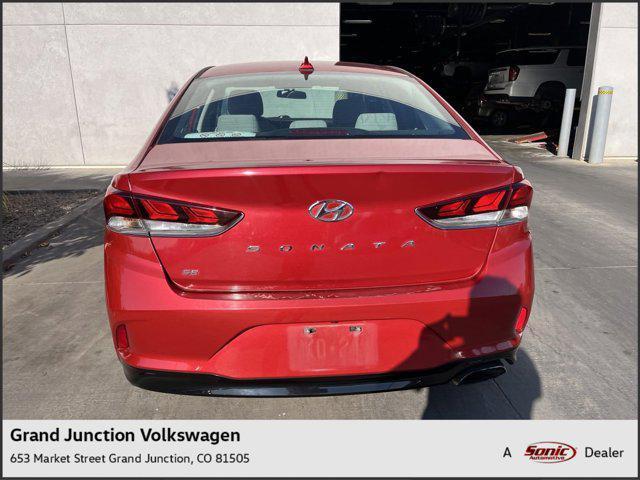 used 2018 Hyundai Sonata car, priced at $13,497