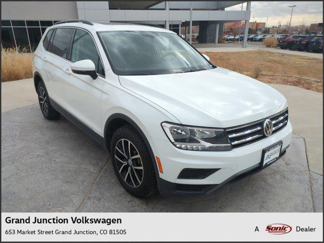 used 2021 Volkswagen Tiguan car, priced at $19,999