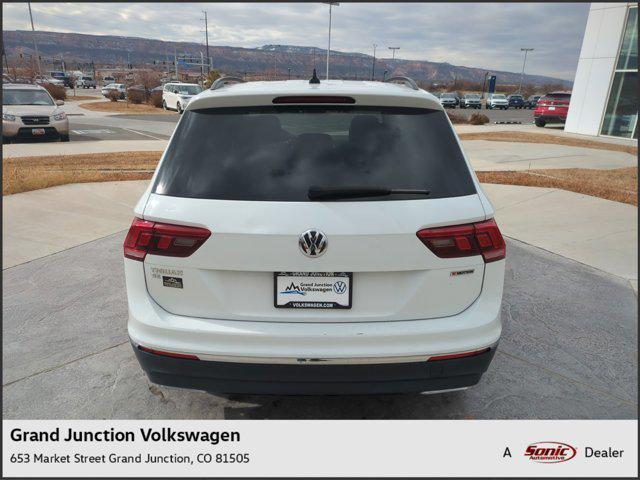 used 2021 Volkswagen Tiguan car, priced at $19,999