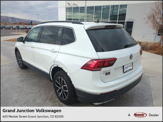 used 2021 Volkswagen Tiguan car, priced at $19,999