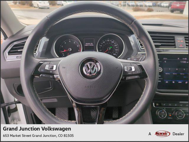 used 2021 Volkswagen Tiguan car, priced at $19,999