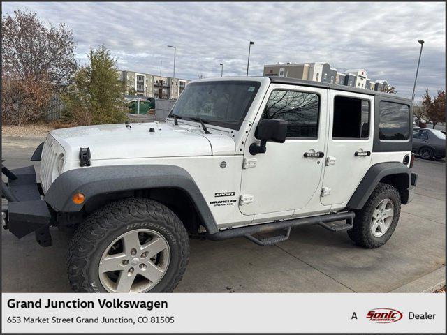 used 2016 Jeep Wrangler Unlimited car, priced at $17,999