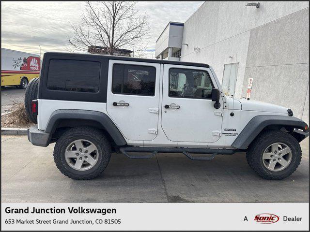 used 2016 Jeep Wrangler Unlimited car, priced at $17,999