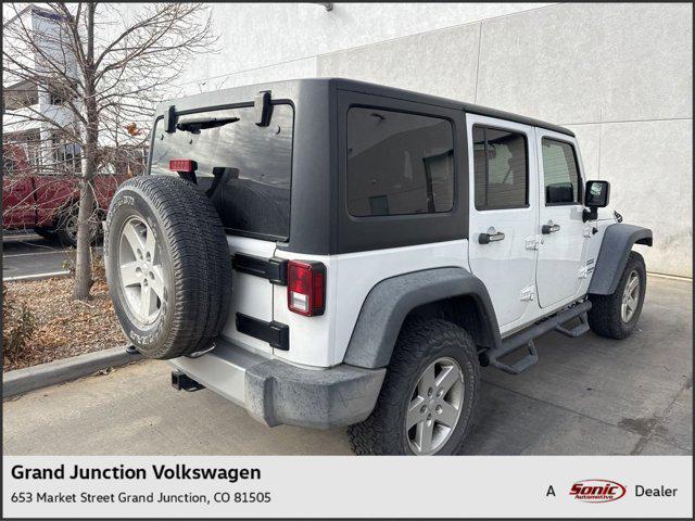 used 2016 Jeep Wrangler Unlimited car, priced at $17,999