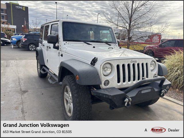 used 2016 Jeep Wrangler Unlimited car, priced at $17,999