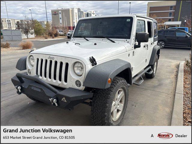 used 2016 Jeep Wrangler Unlimited car, priced at $17,999