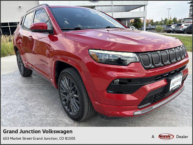 used 2022 Jeep Compass car, priced at $23,999