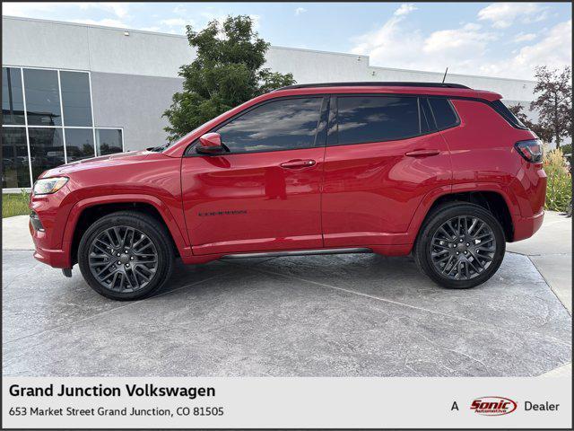used 2022 Jeep Compass car, priced at $23,999