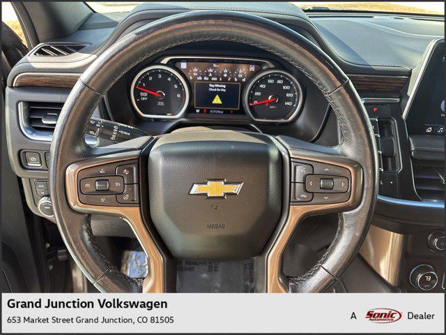 used 2021 Chevrolet Tahoe car, priced at $53,496