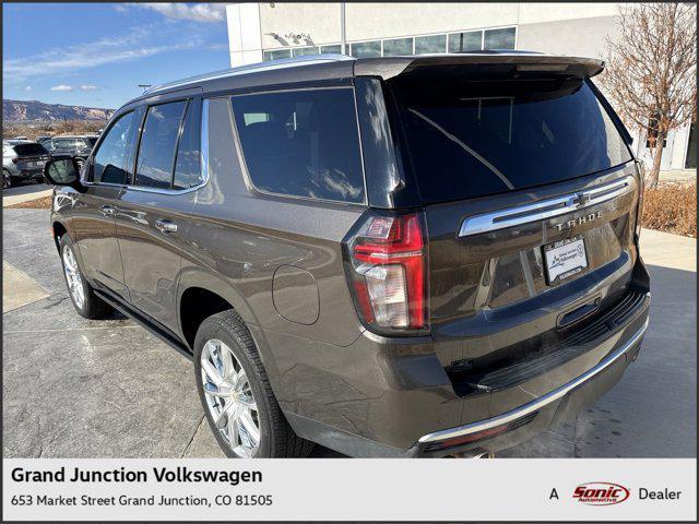 used 2021 Chevrolet Tahoe car, priced at $53,496