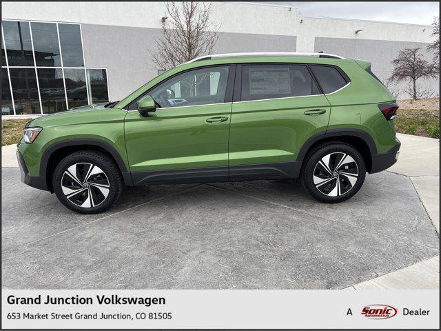 new 2025 Volkswagen Taos car, priced at $32,471